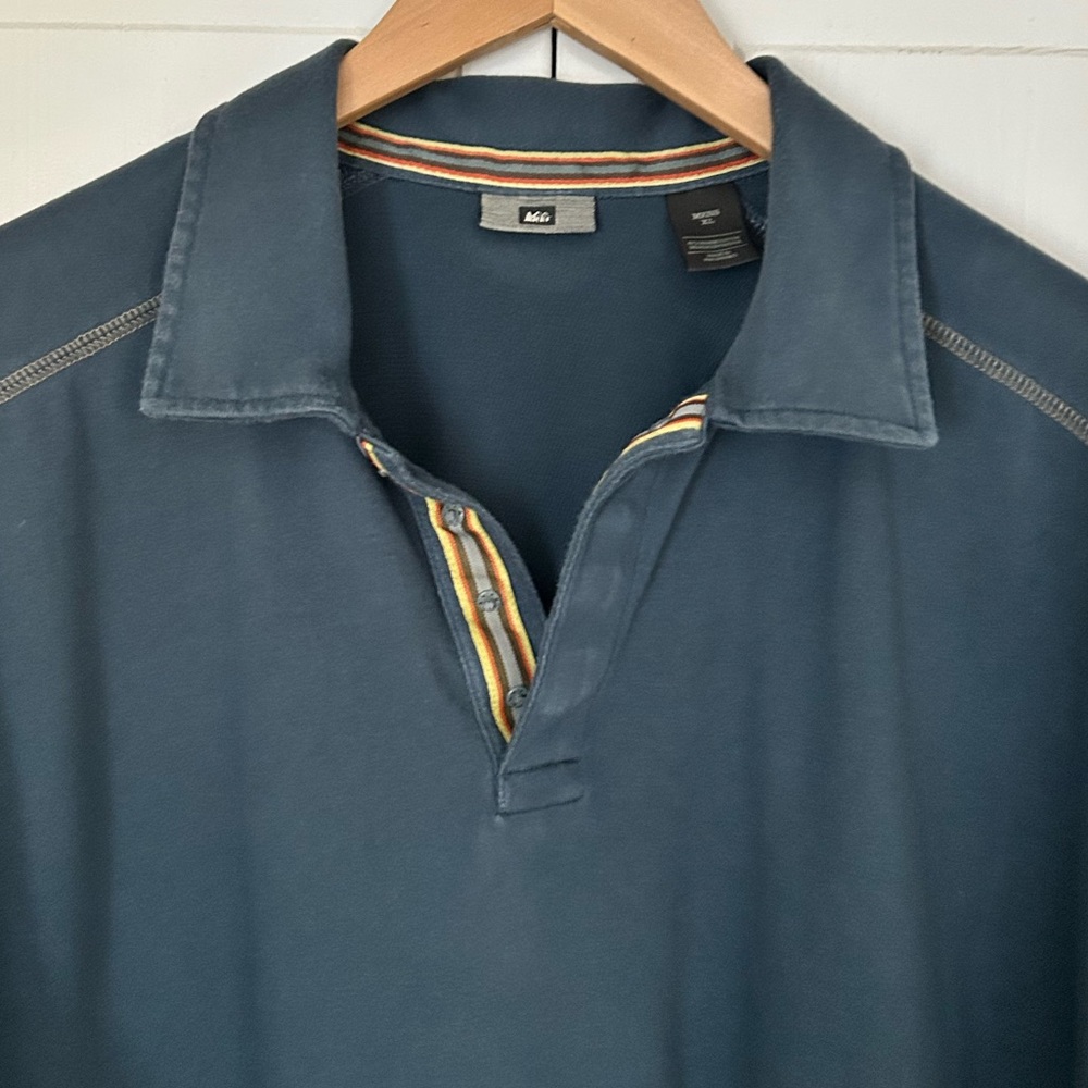 REI Men’s Size XL Short Sleeve Vintage Polo Shirt